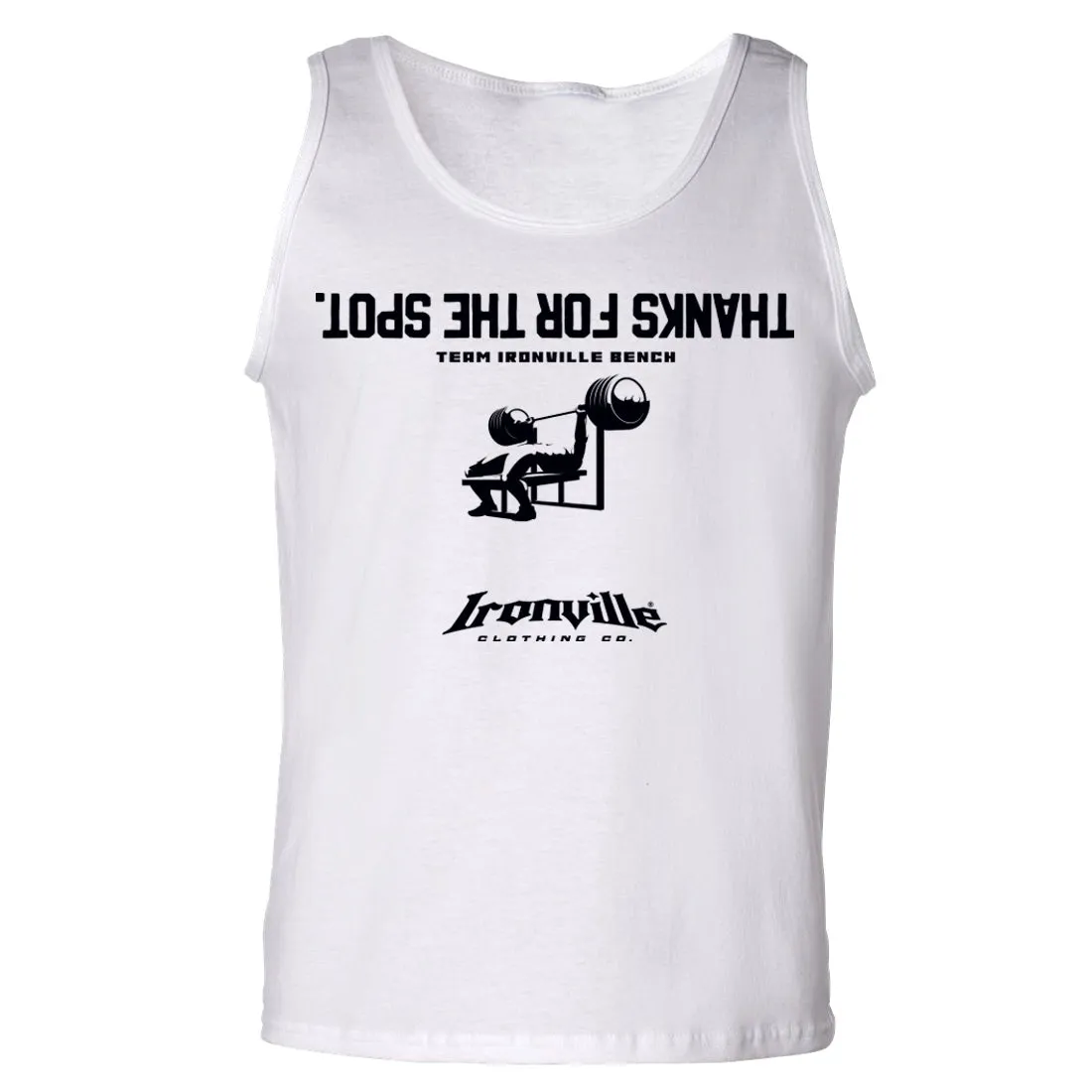 Ironville THANKS FOR THE SPOT Standard Cut Tank Top