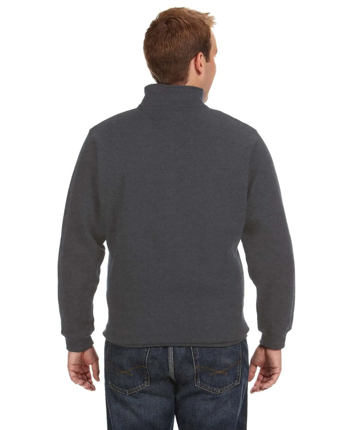J America Heavyweight Fleece Quarter-Zip