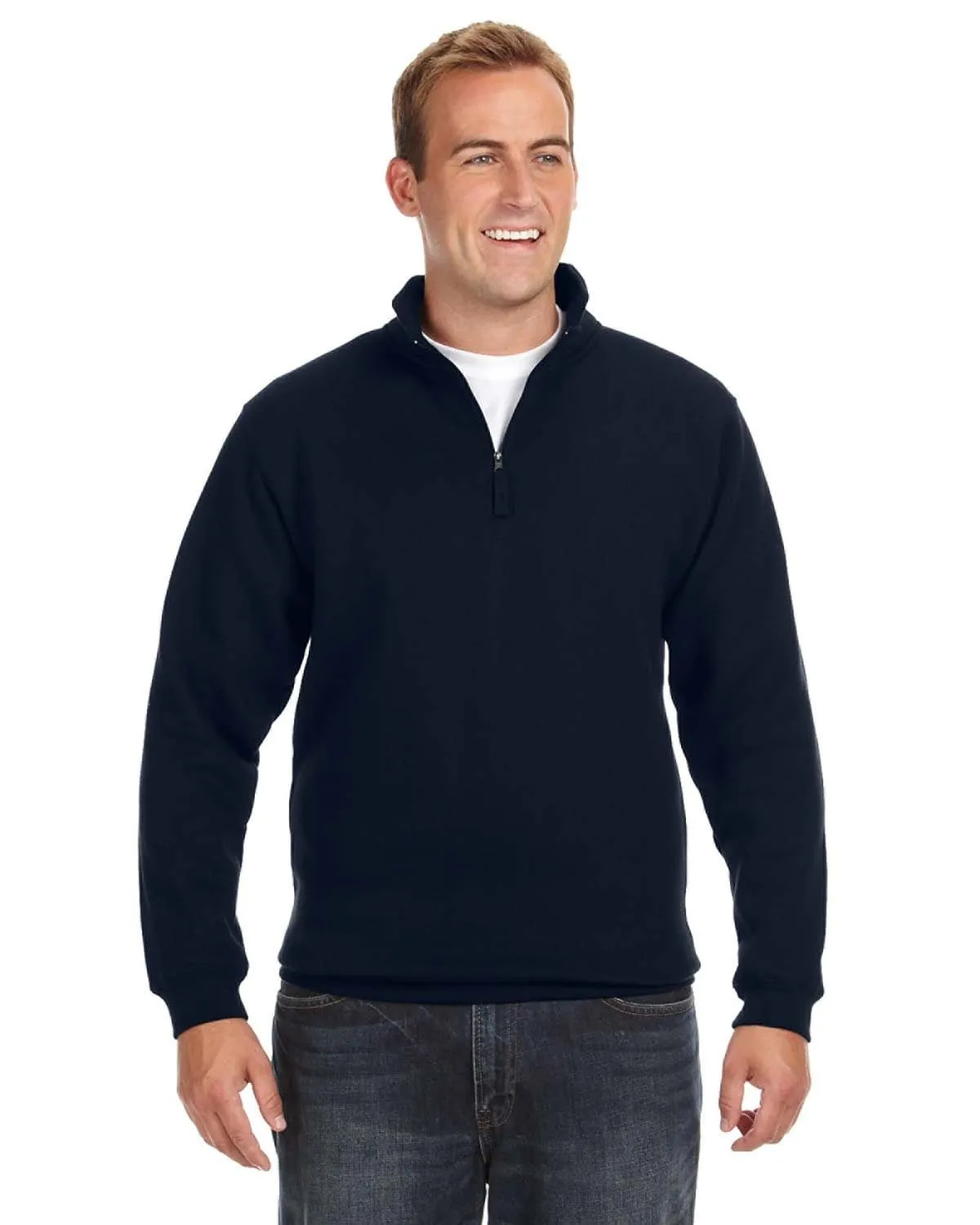 J America Heavyweight Fleece Quarter-Zip