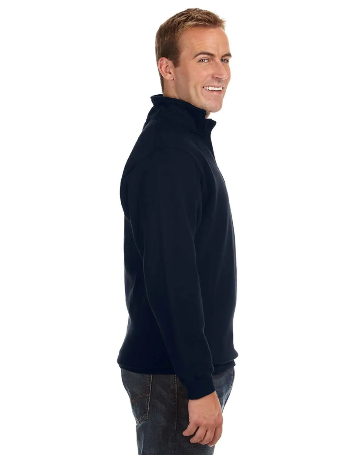 J America Heavyweight Fleece Quarter-Zip