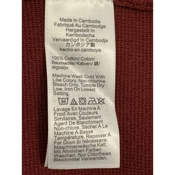 J Crew BS881 NWT Size Med  2-Button Sweater Blazer Jacket in Cognac Brown