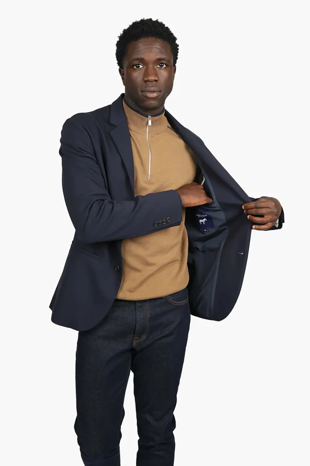 JAMES HARPER COMFORT STRETCH KNIT BLAZER JHJ112