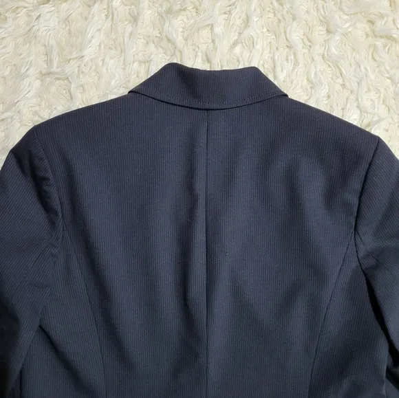 J.Crew | Navy 2-Button Suit Jacket Blazer Size 6