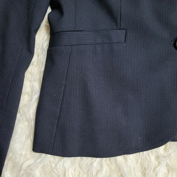 J.Crew | Navy 2-Button Suit Jacket Blazer Size 6