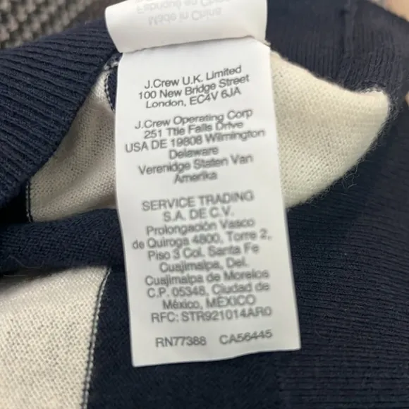 JCrew Scalloped Neck Sweater