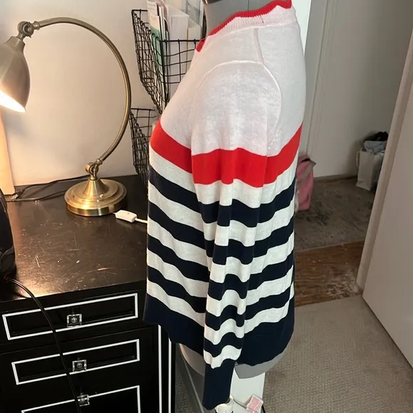 JCrew Scalloped Neck Sweater