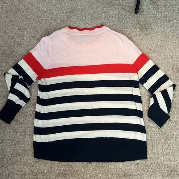 JCrew Scalloped Neck Sweater