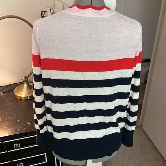 JCrew Scalloped Neck Sweater