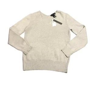 Joan Vass New York Sweater color Light Grey Heather. NWT