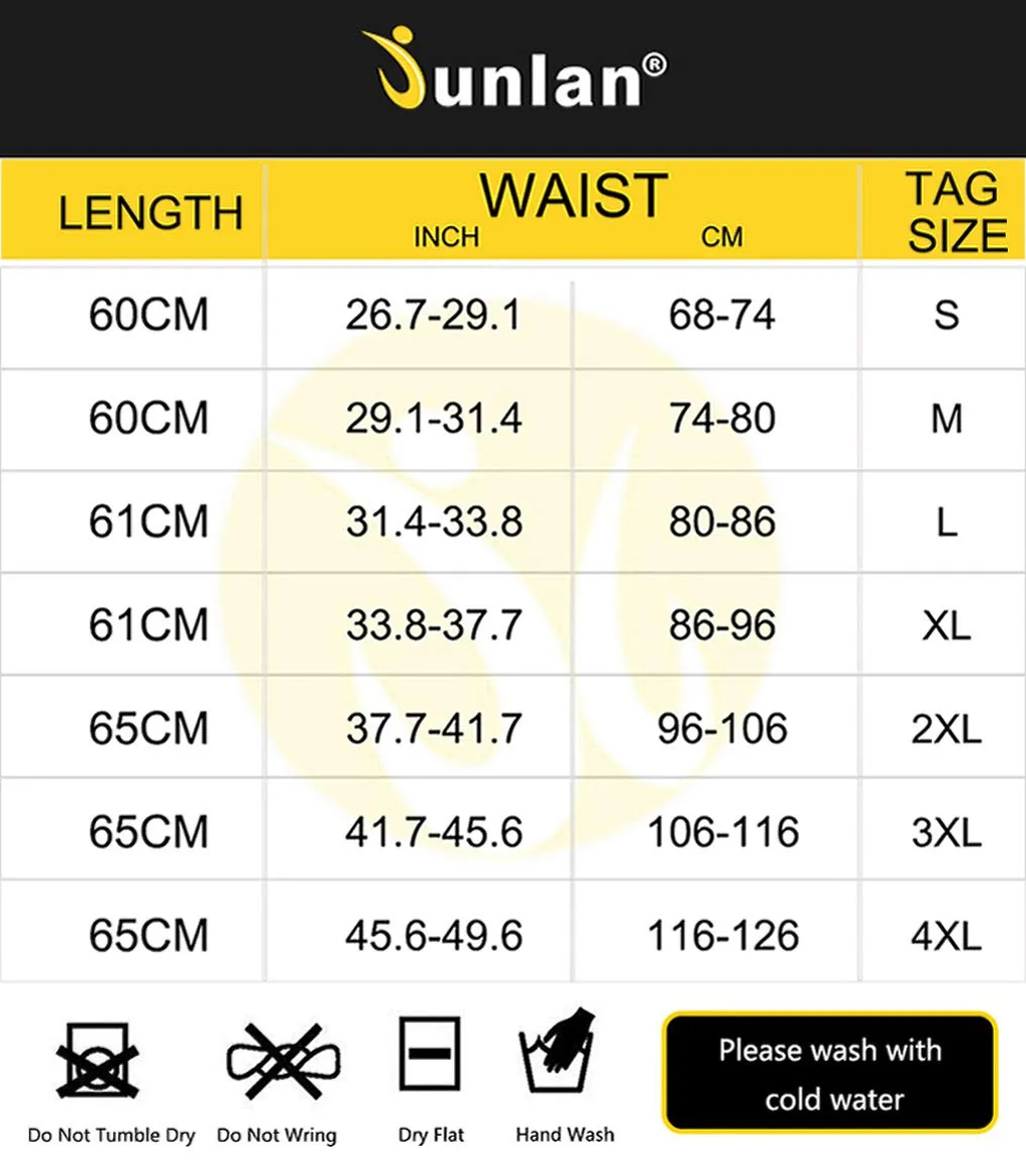 Junlan Hot Sauna Closure Zipper Vest