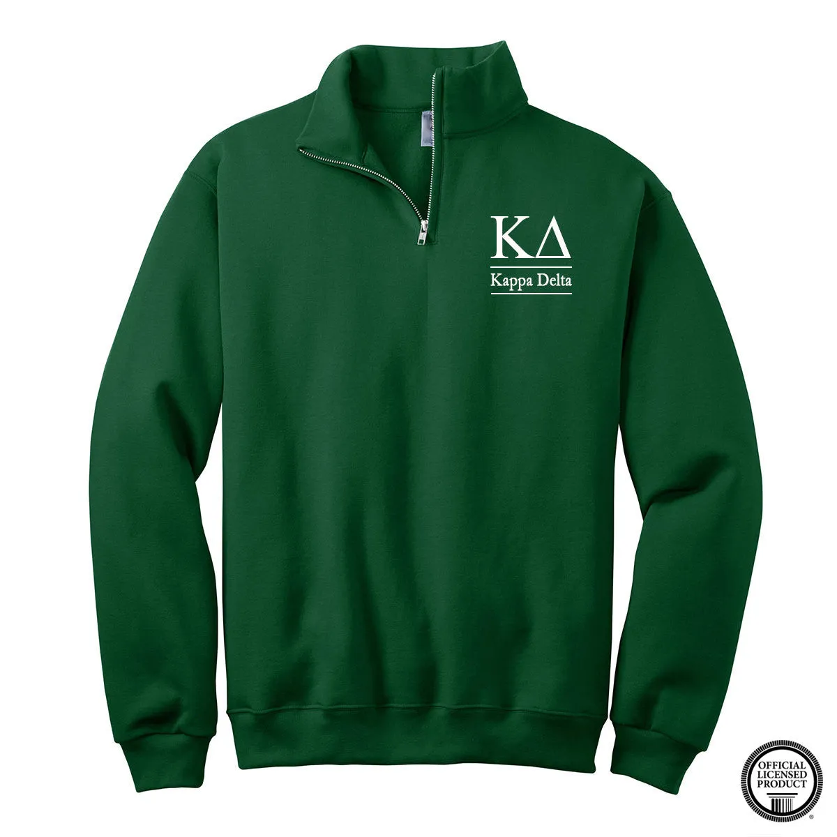 Kappa Delta Quarter Zip Pullover