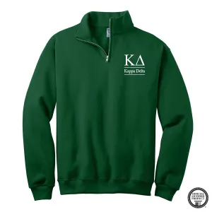Kappa Delta Quarter Zip Pullover