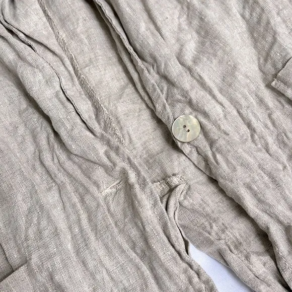 Karen Kane Linen Dress Suit Shorts XL