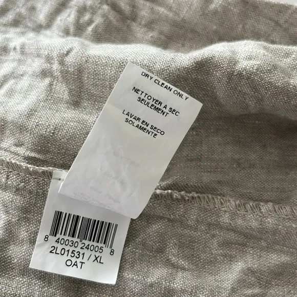 Karen Kane Linen Dress Suit Shorts XL