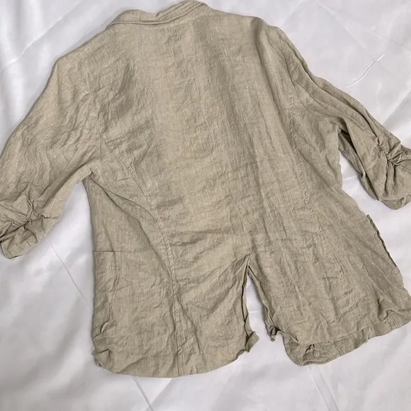 Karen Kane Linen Dress Suit Shorts XL