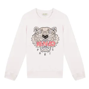 Kenzo - Tiger Logo Sweater - Light Pink