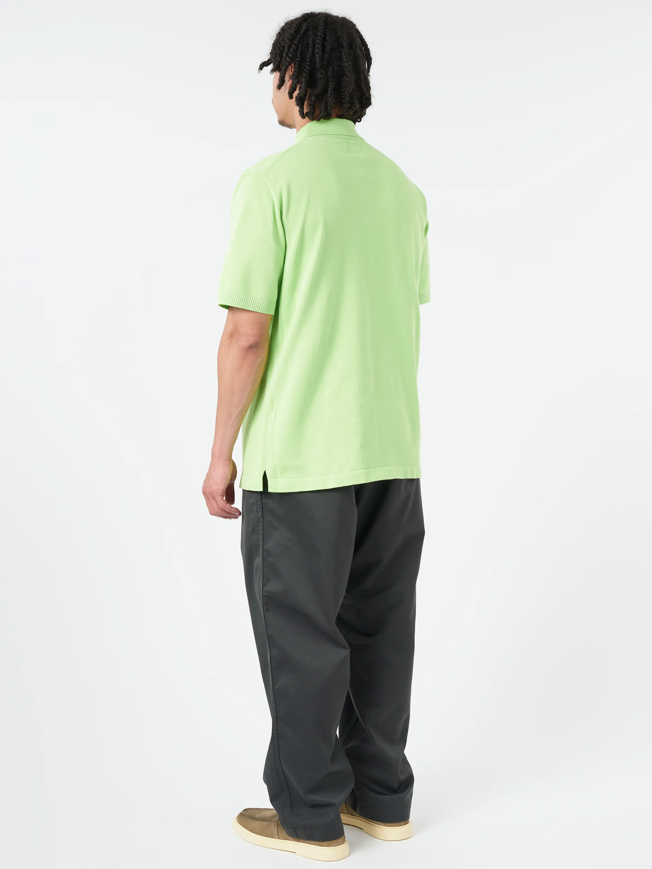 Knit Polo Shirt