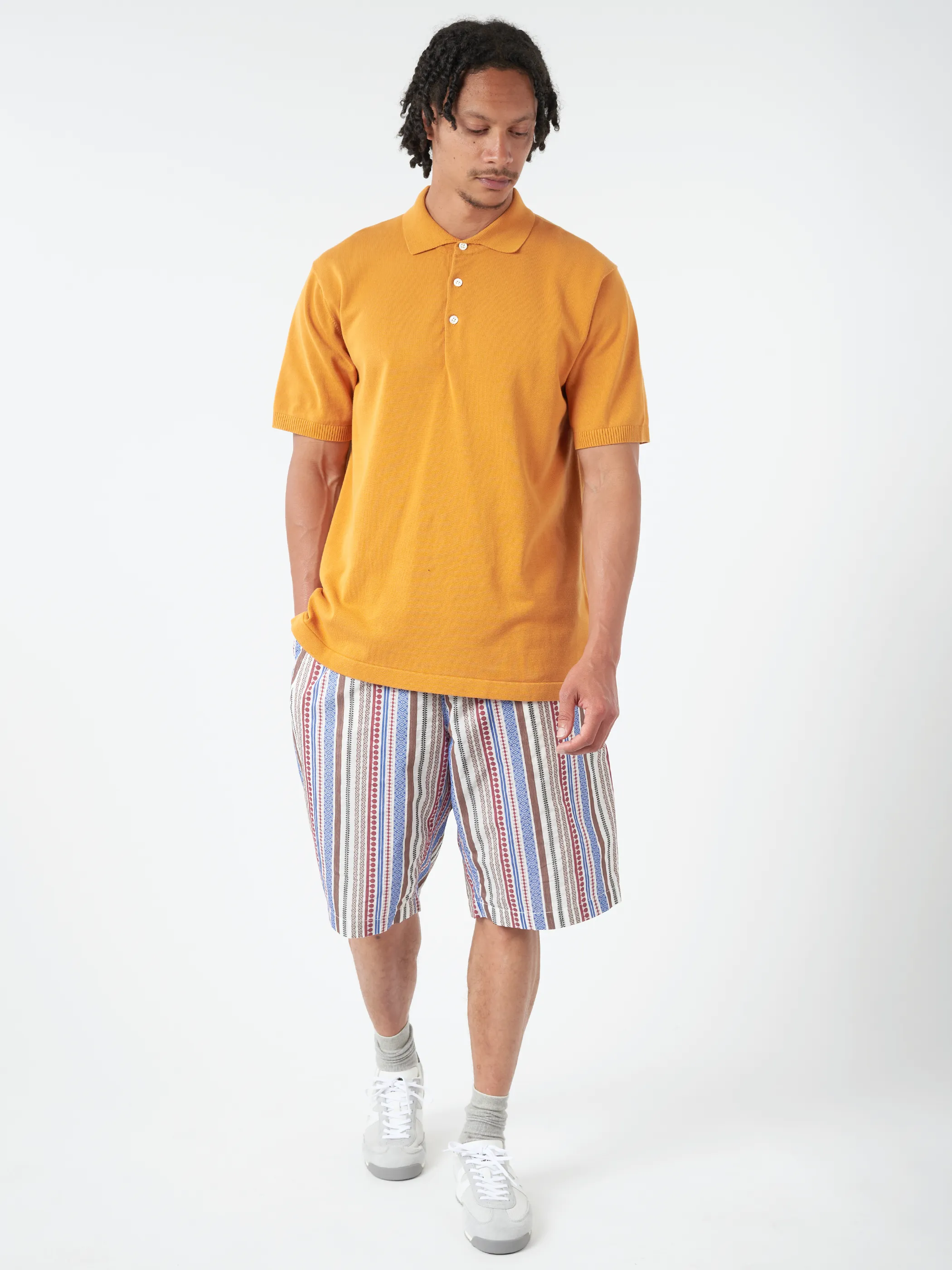 Knit Polo Shirt