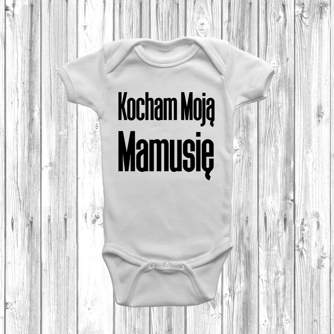 Kocham Moją Mamusię Baby Grow