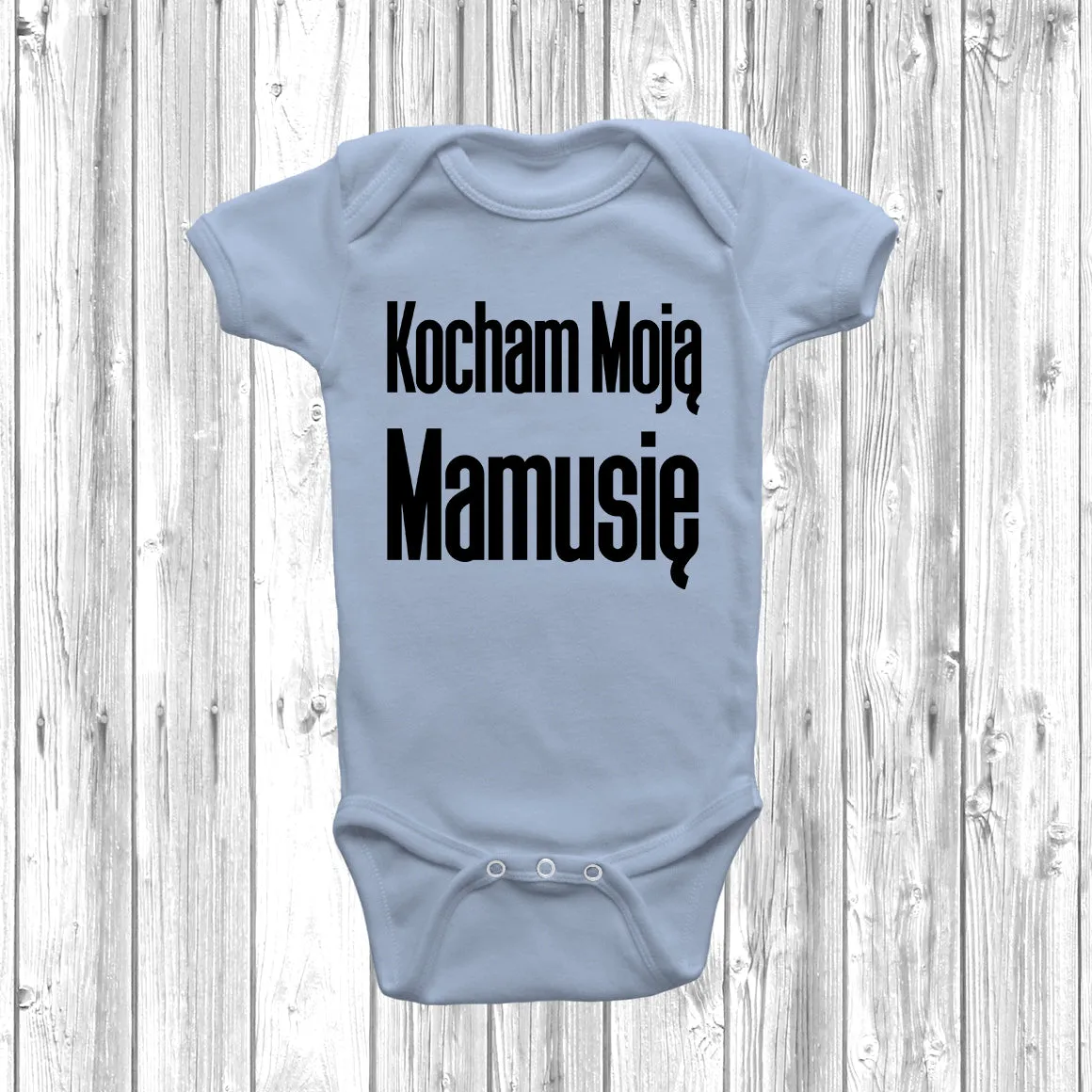 Kocham Moją Mamusię Baby Grow