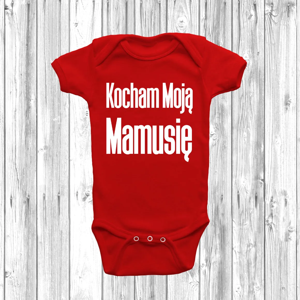 Kocham Moją Mamusię Baby Grow