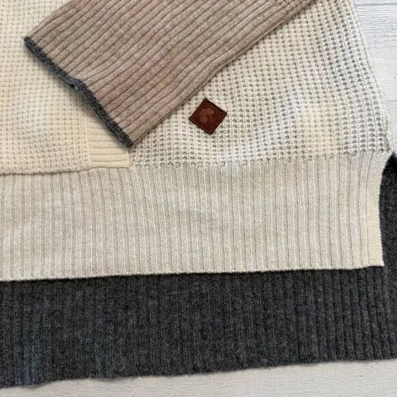 Krimson Klover women's wool cashmere‎ hooded sweater size medium