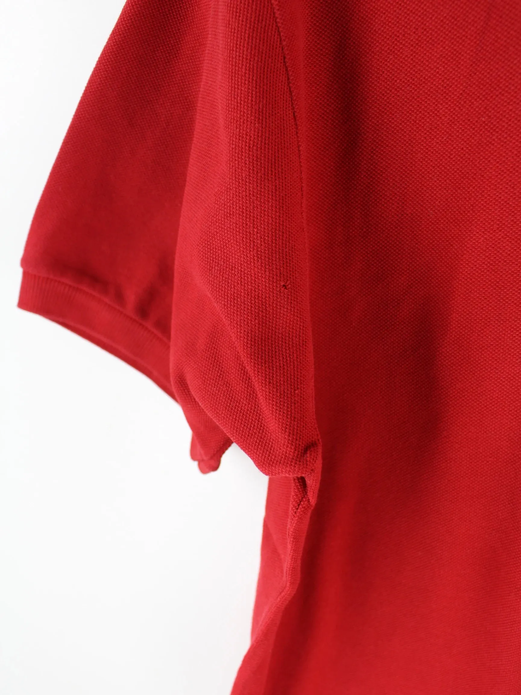 Lacoste 00s Basic Polo Rot M