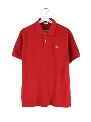 Lacoste 00s Basic Polo Rot M