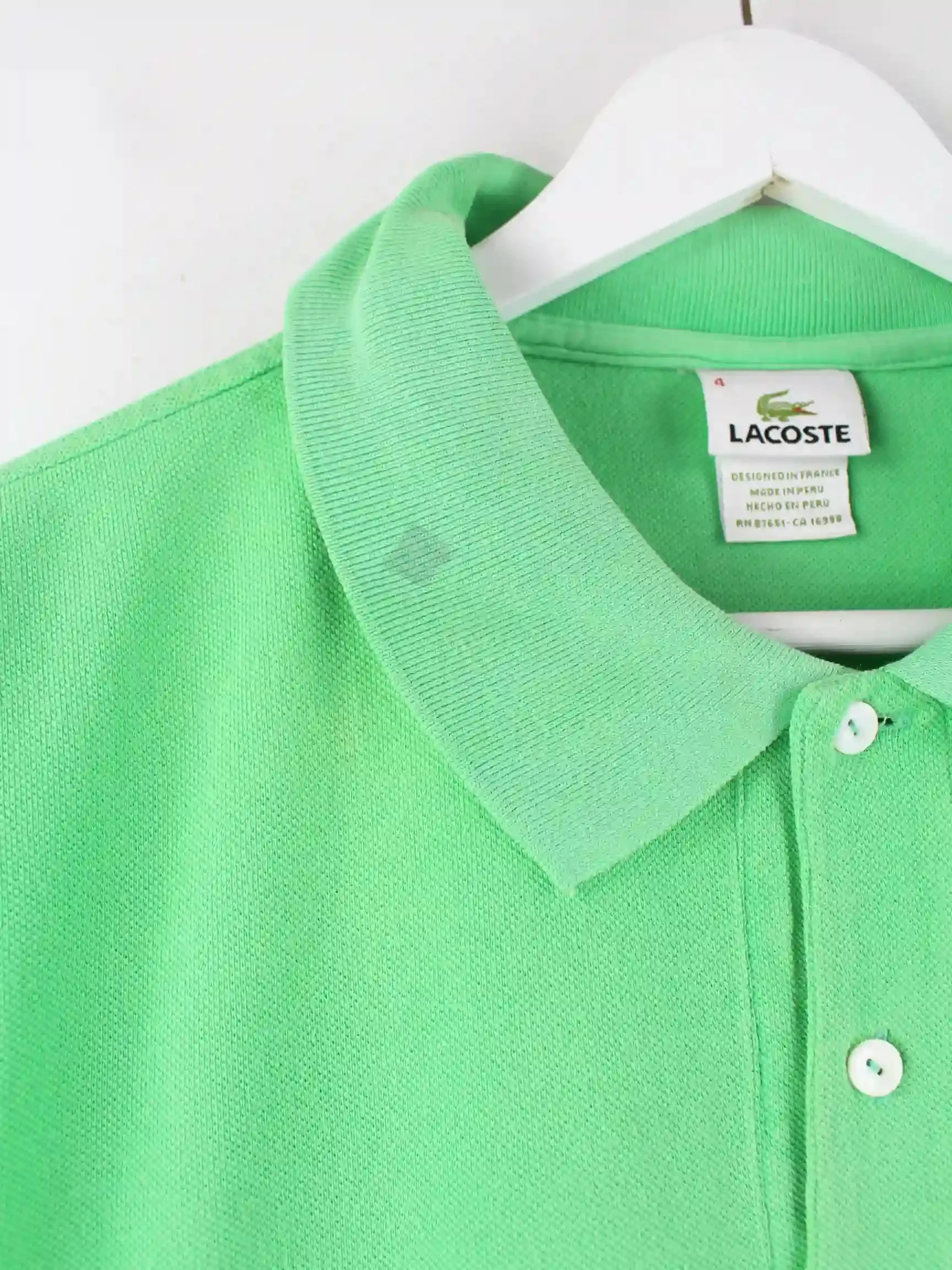 Lacoste Basic Polo Grün S