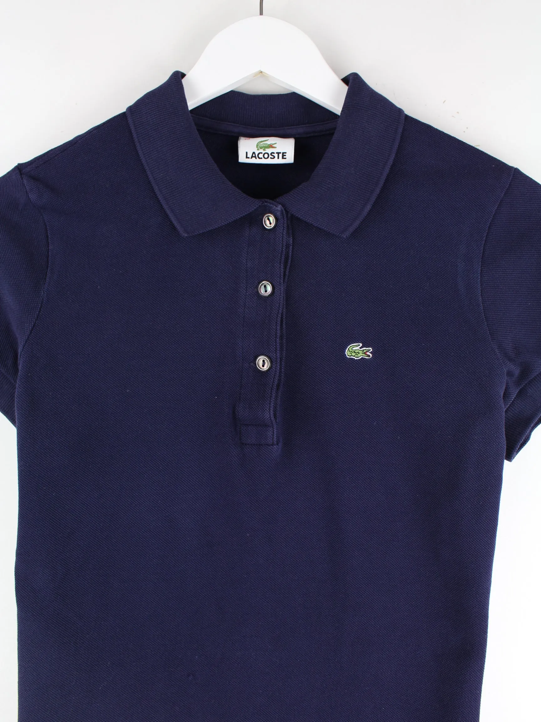 Lacoste Damen 00s Basic Polo Blau XS