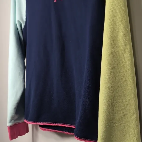 Lands' End | Color Block Crew Neck Sweater