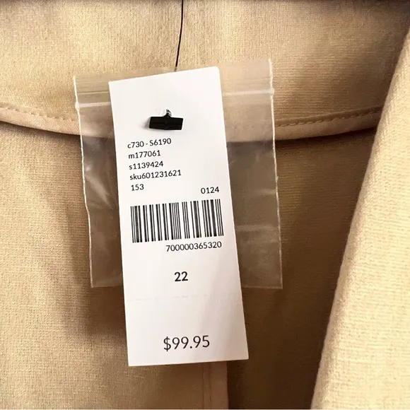 Lane Bryant Business Casual Blazer Size 22 NWT