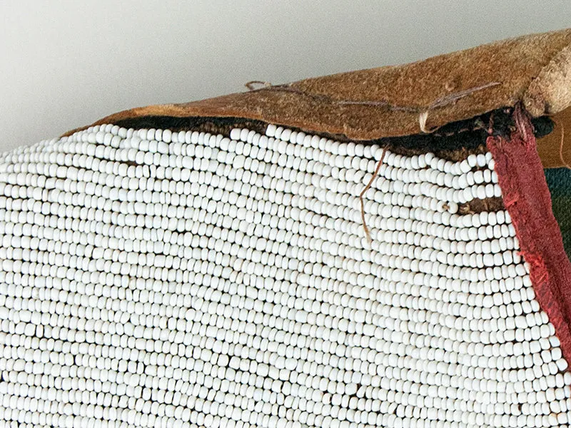Large Old Beaded Plateau Vest