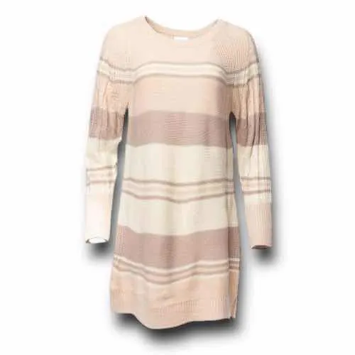 Lauren - Tan Cream Variegated Stripe