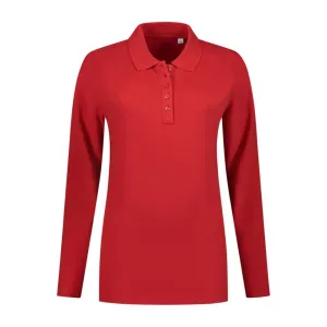 Lemon & Soda Polo Basic Stretch Lange Mouwen Dames LEM3574
