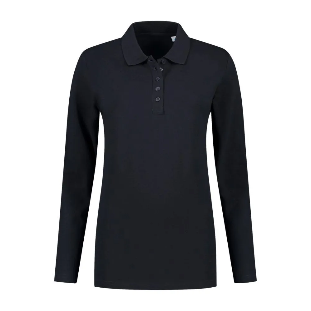 Lemon & Soda Polo Basic Stretch Lange Mouwen Dames LEM3574