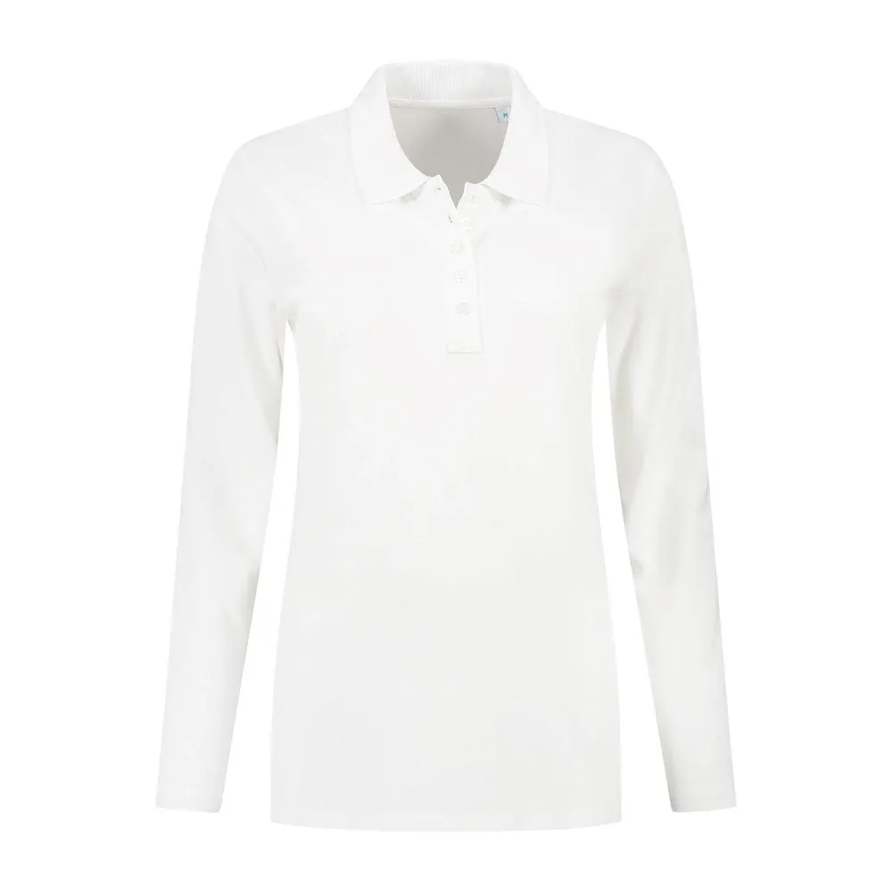 Lemon & Soda Polo Basic Stretch Lange Mouwen Dames LEM3574