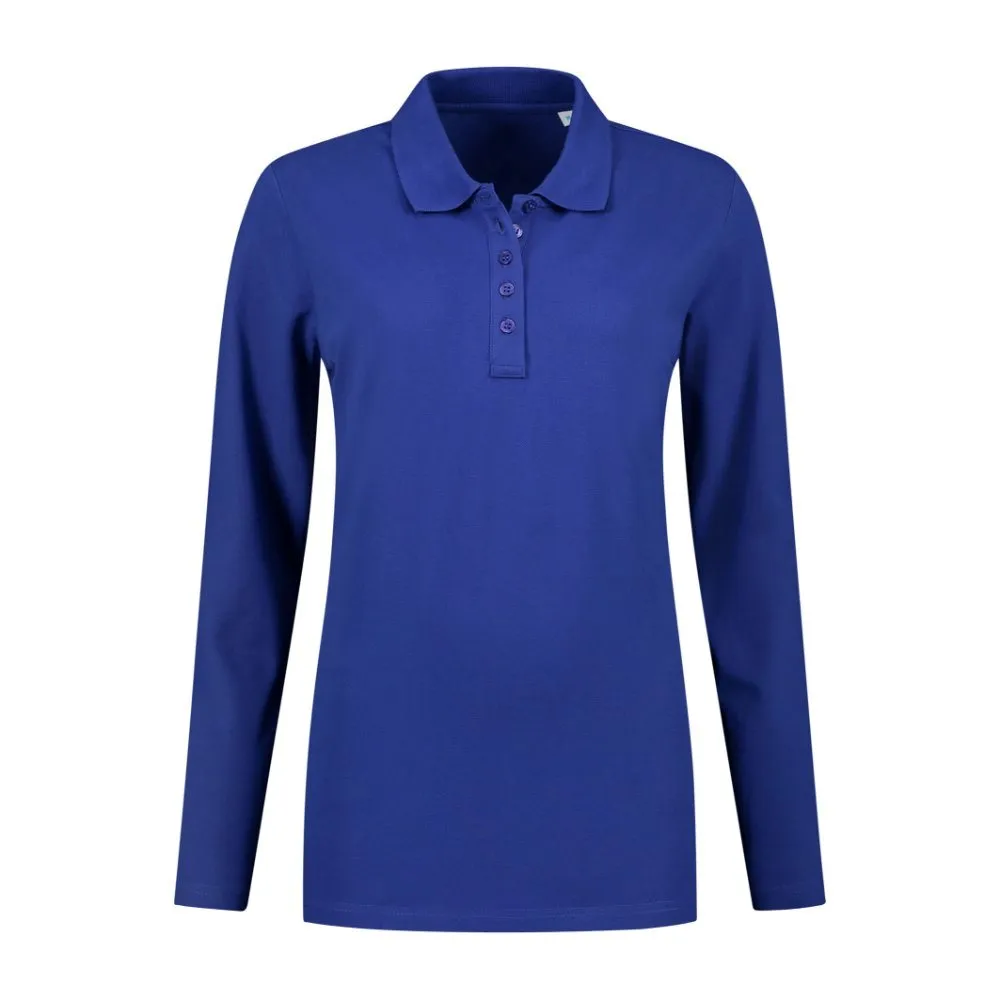 Lemon & Soda Polo Basic Stretch Lange Mouwen Dames LEM3574