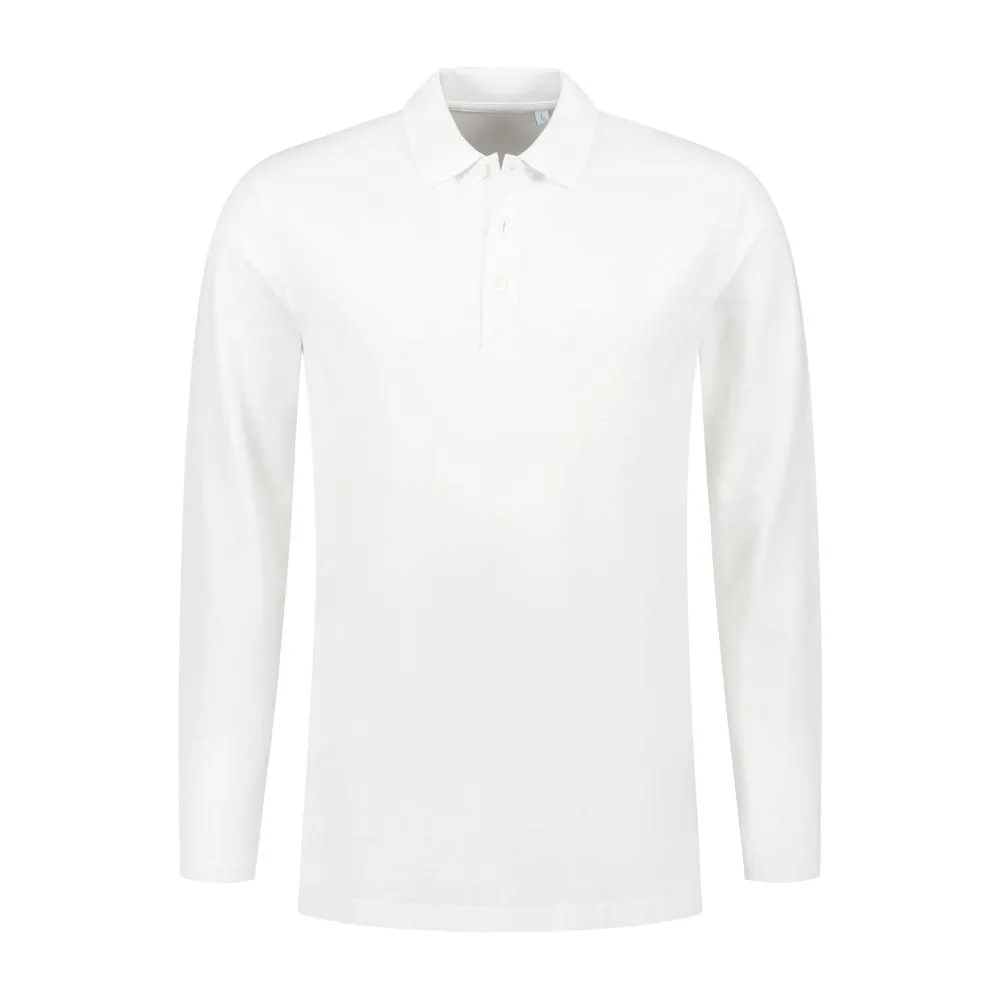 Lemon & Soda Polo Basic Stretch Lange Mouwen Heren LEM3576