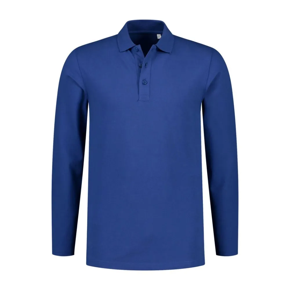 Lemon & Soda Polo Basic Stretch Lange Mouwen Heren LEM3576