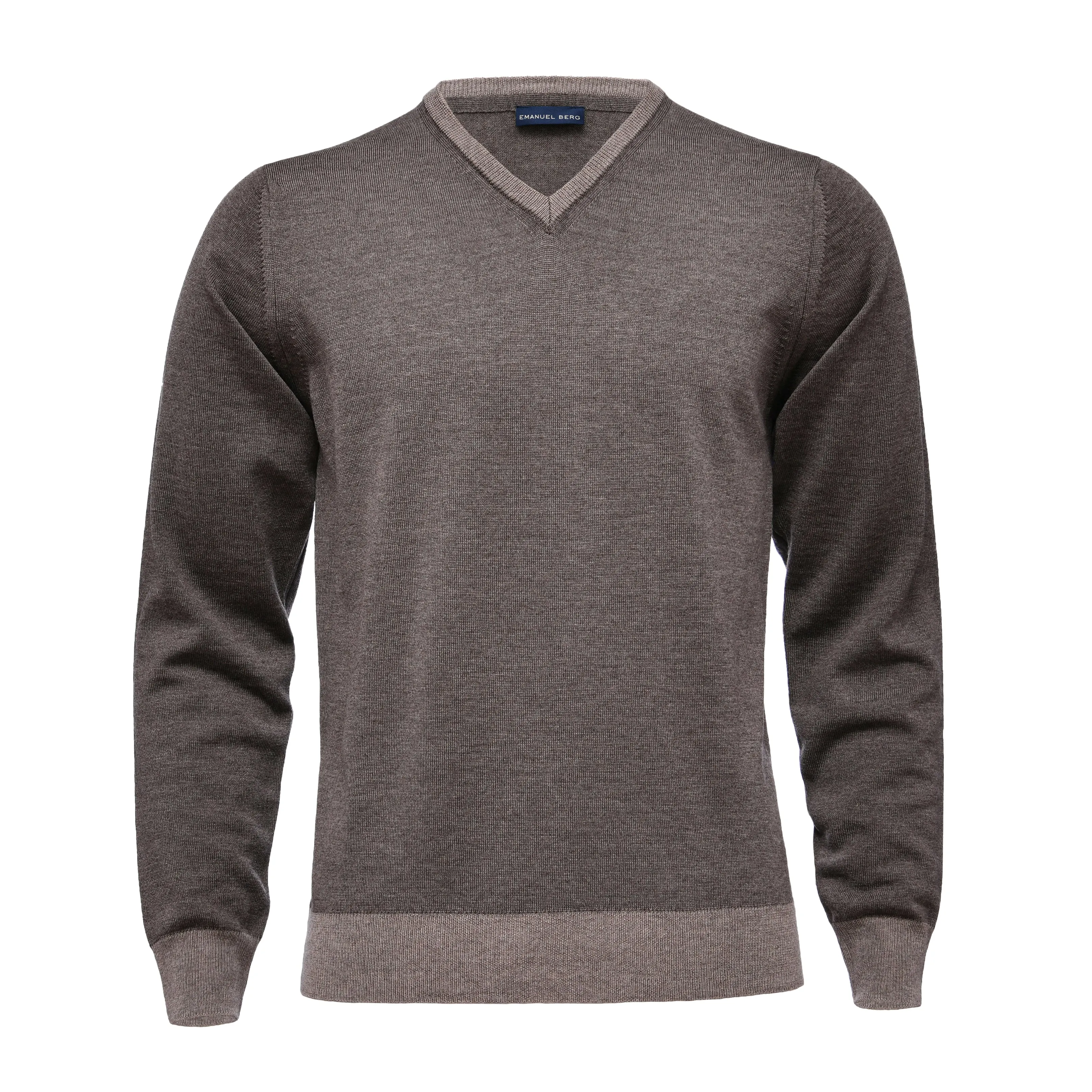 Light Gauge V-Neck Zegna Washable Merino Sweater