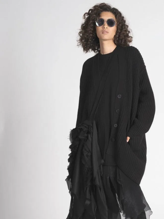 Lofty Cashmere Oversized Cardigan