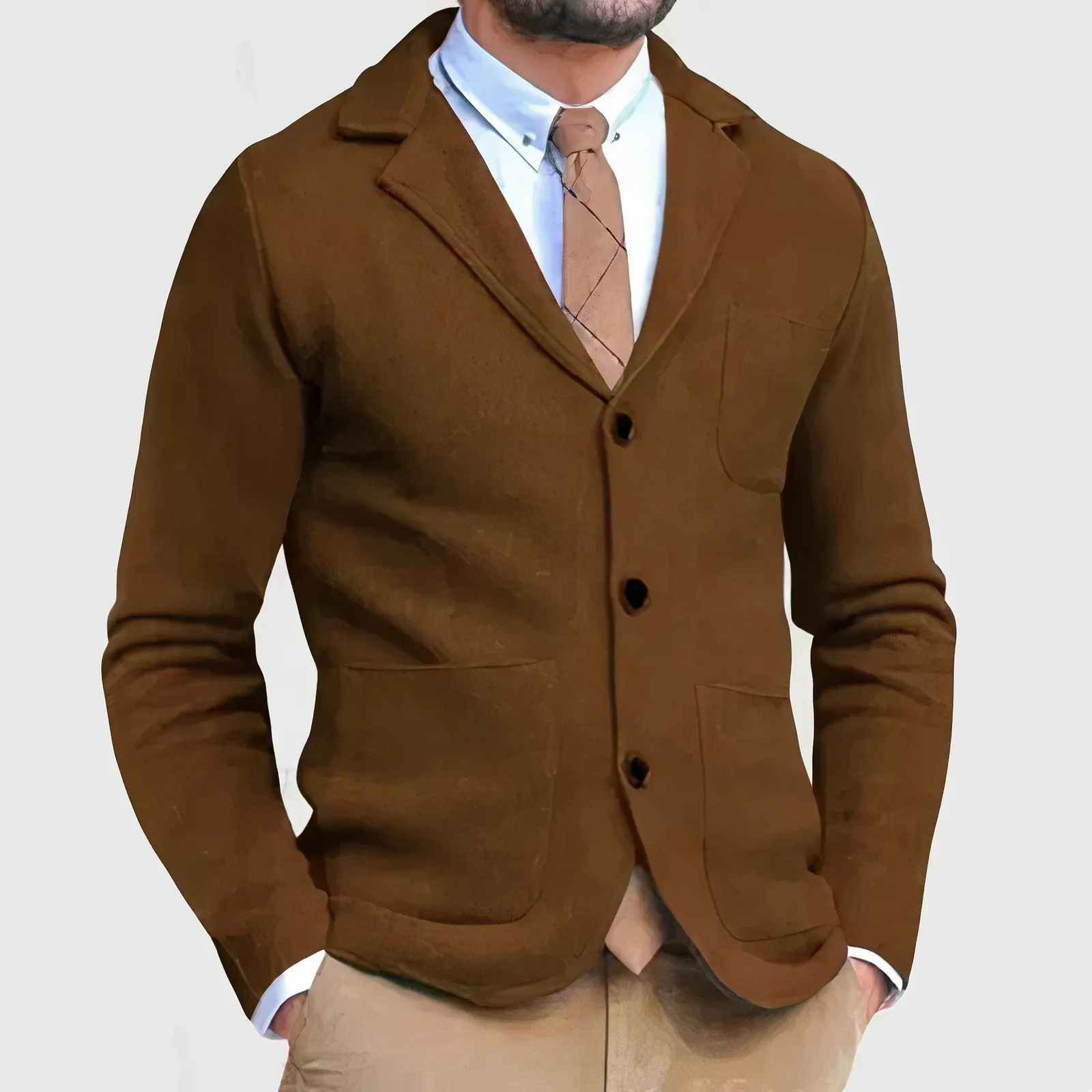 Logan - Stilvoller und Klassischer Winter Business Casual Blazer für Herren