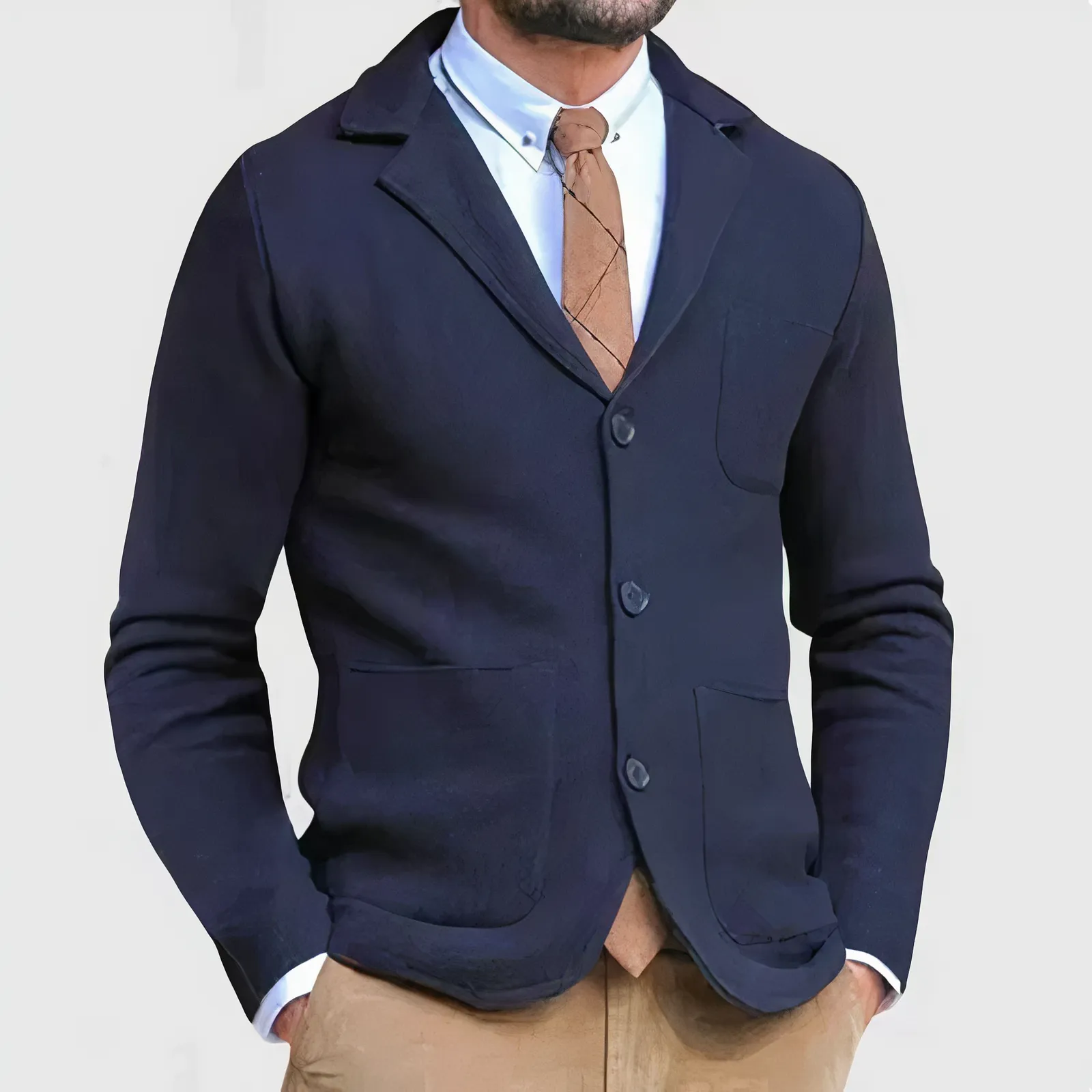 Logan - Stilvoller und Klassischer Winter Business Casual Blazer für Herren