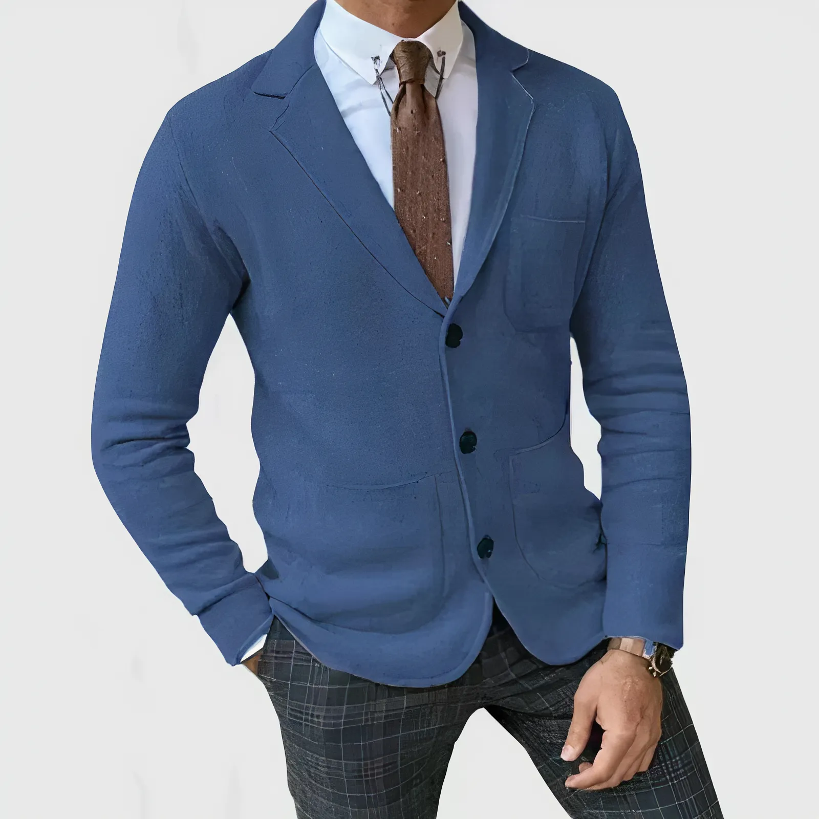 Logan - Stilvoller und Klassischer Winter Business Casual Blazer für Herren