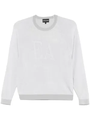 Logo striped sweater