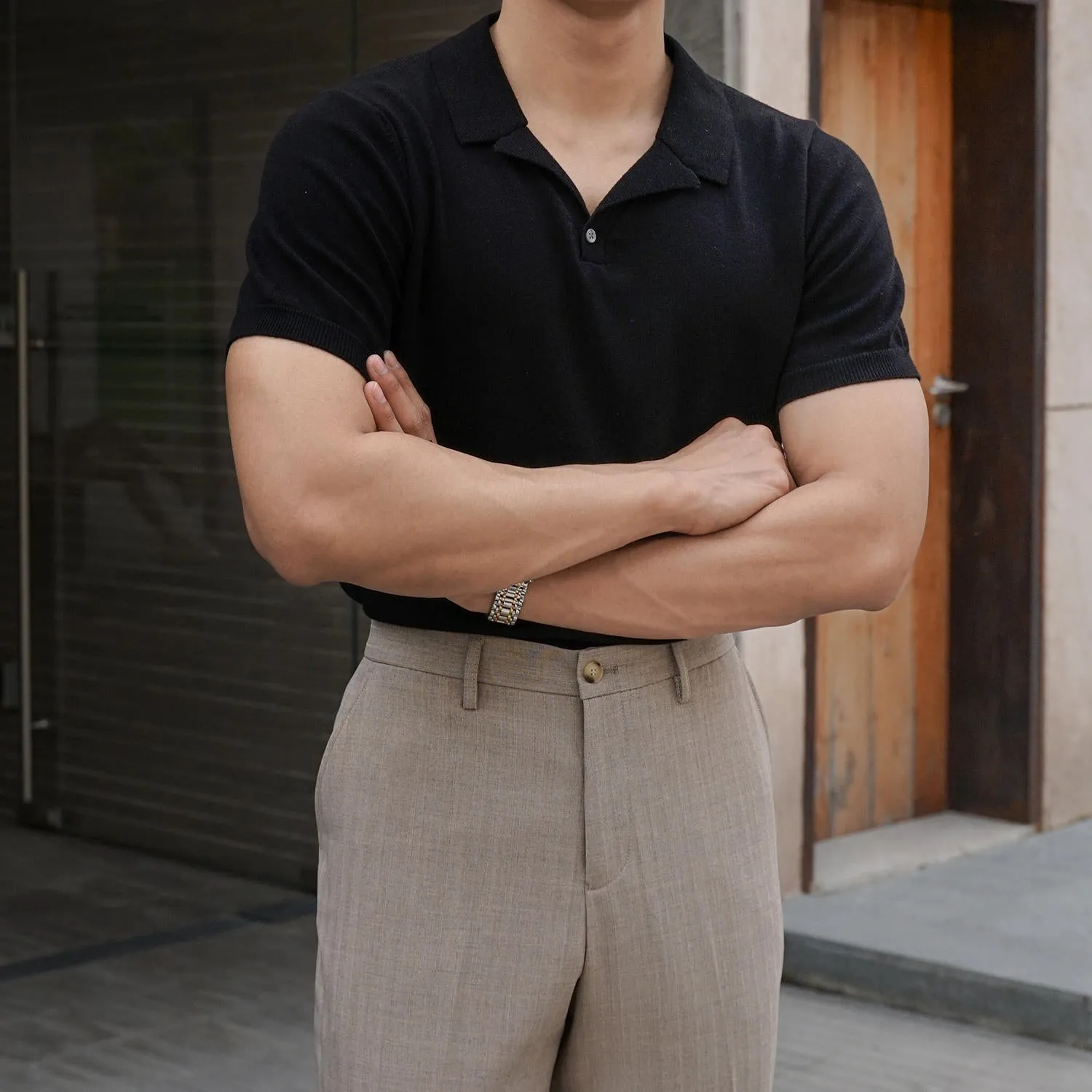 Lorenzo – Slim-Fit Men’s Organic Cotton Polo