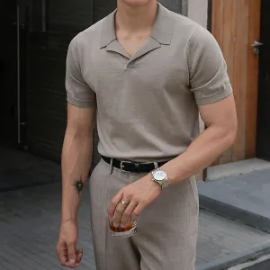 Lorenzo – Slim-Fit Men’s Organic Cotton Polo