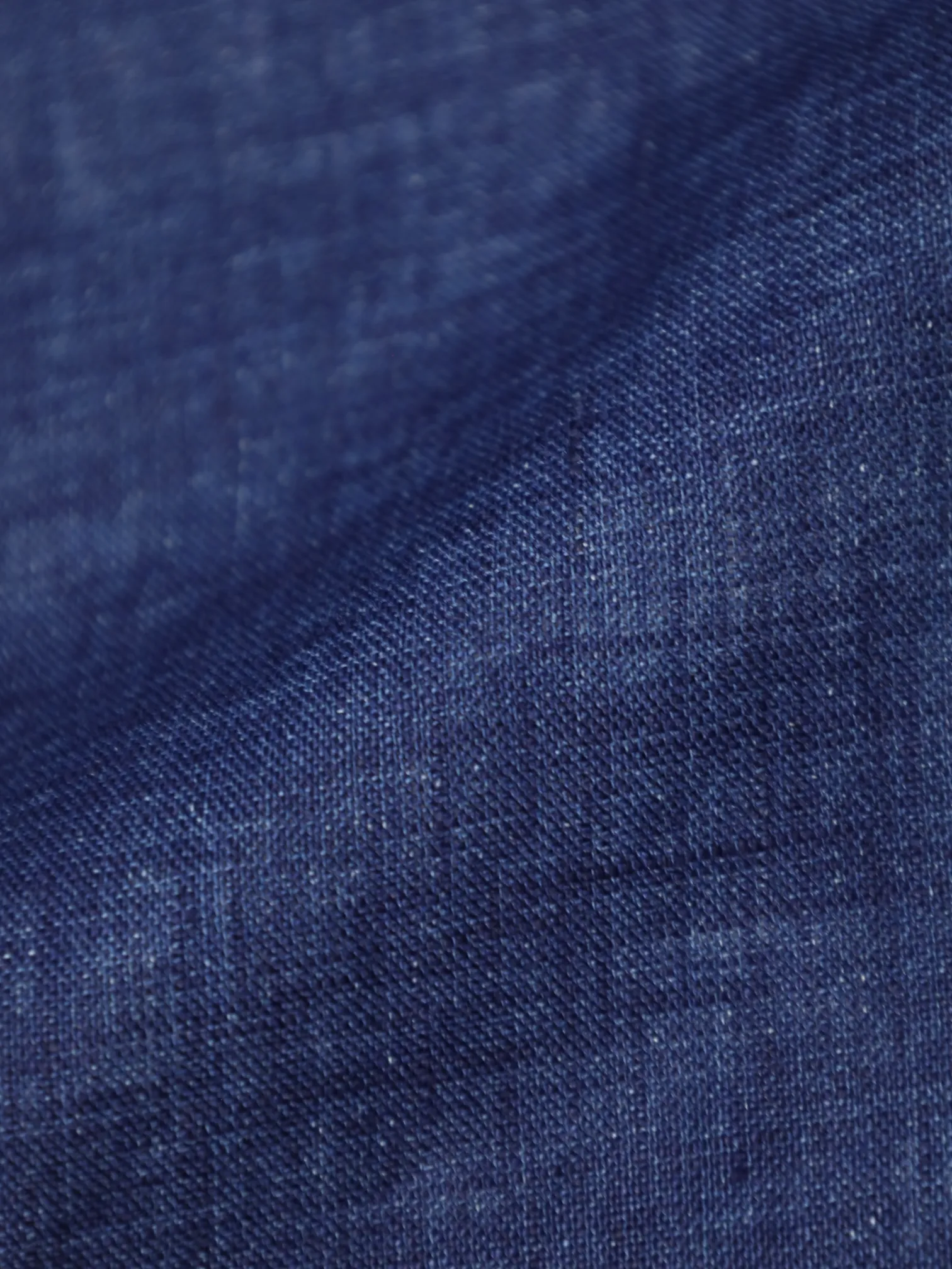 Loro Piana Cobalt Blue Unconstructed Linen Blazer