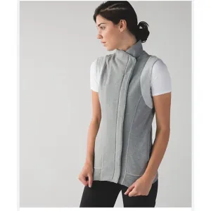 Lululemon Grey Versa Vest Size 6 Gray